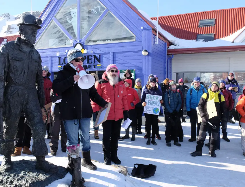 March for science Longyearbyen March for science 22 April 2017