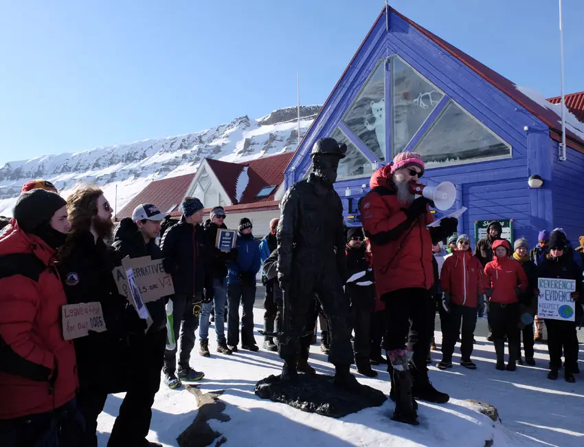 March for science Longyearbyen March for Science in Longyearbyen 22 April 2017