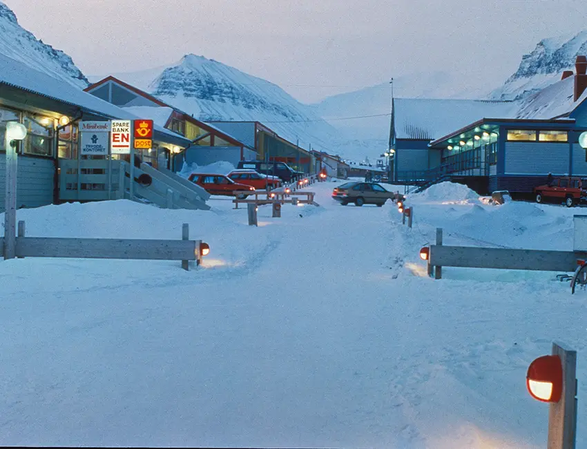 Longyearbyen in the 90s.