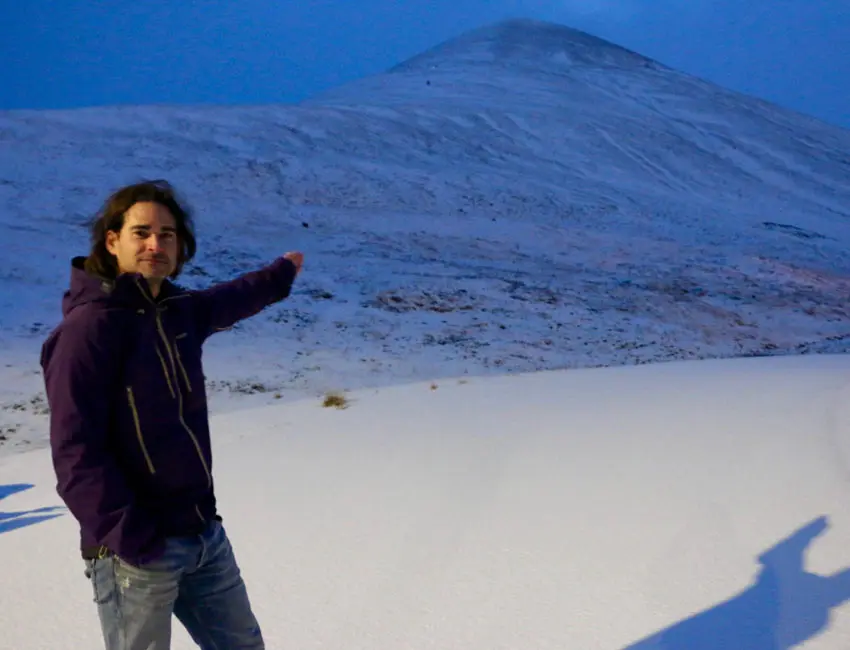 Alexander Prokop in Longyearbyen Alexander Prokop in Longyearbyen