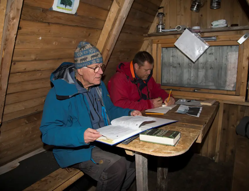 Bjørnehiet Stig Falk-Petersen and Jørgen Berge
