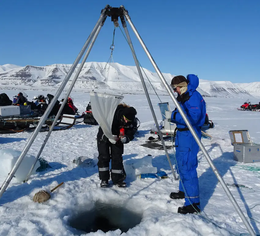 sampling_DSC00675 Water sampling in Van Mijenfjorden