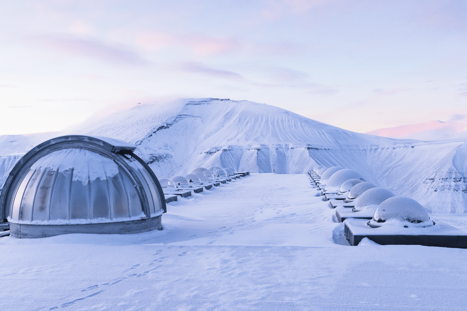 The domes at KHO house instruments from several international institutions, symbolising the observatory's strong focus on global scientific collaboration.